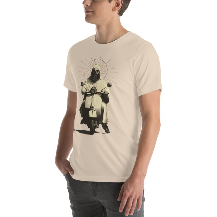 St. Christopher Unisex t-shirt - SOFT CREAM