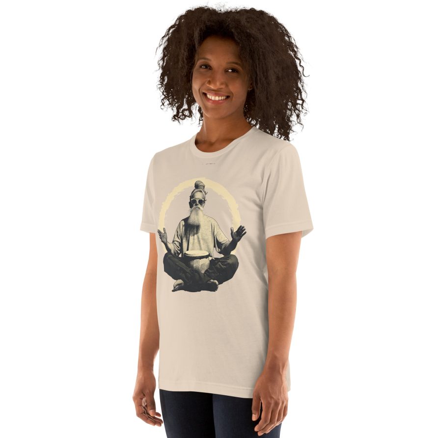 Paul the Hermit Unisex t-shirt - SOFT CREAM - Image 4