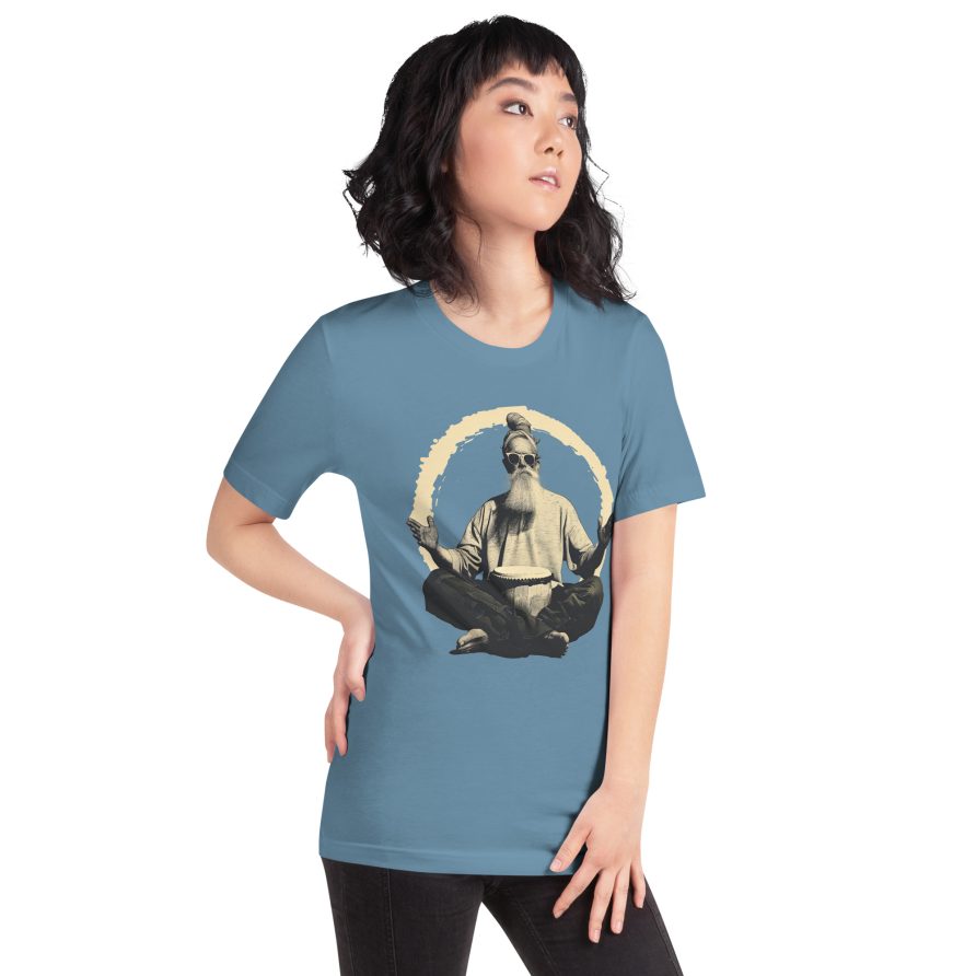 Paul the Hermit Unisex t-shirt - STEEL BLUE