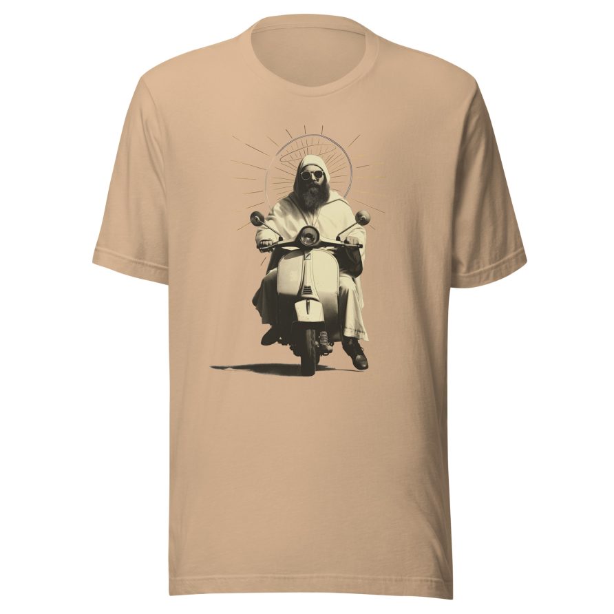 St. Christopher Unisex t-shirt – TAN