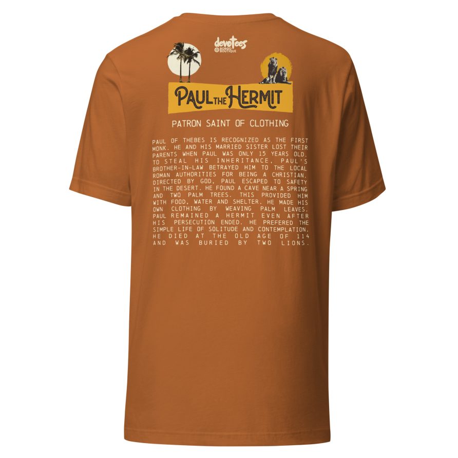 Paul the Hermit Unisex t-shirt - TOAST - Image 5