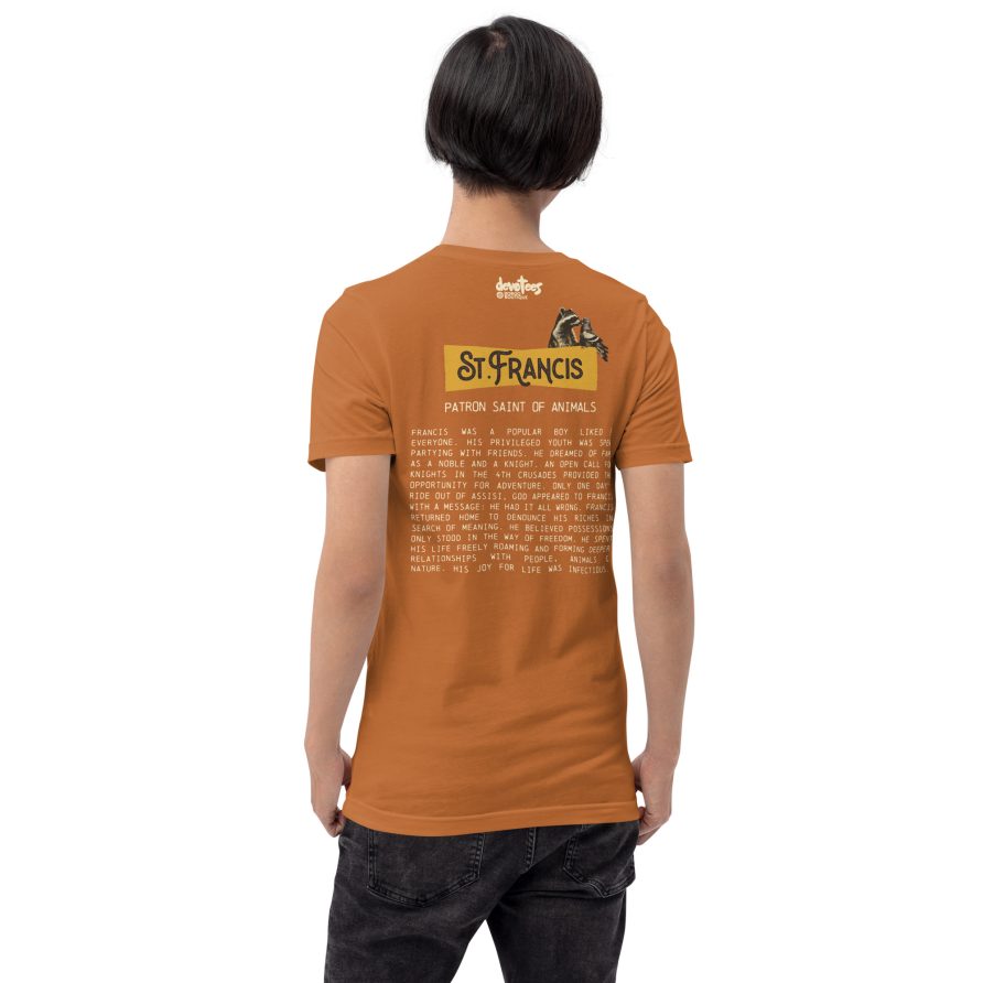 St. Francis Unisex t-shirt - TOAST - Image 3