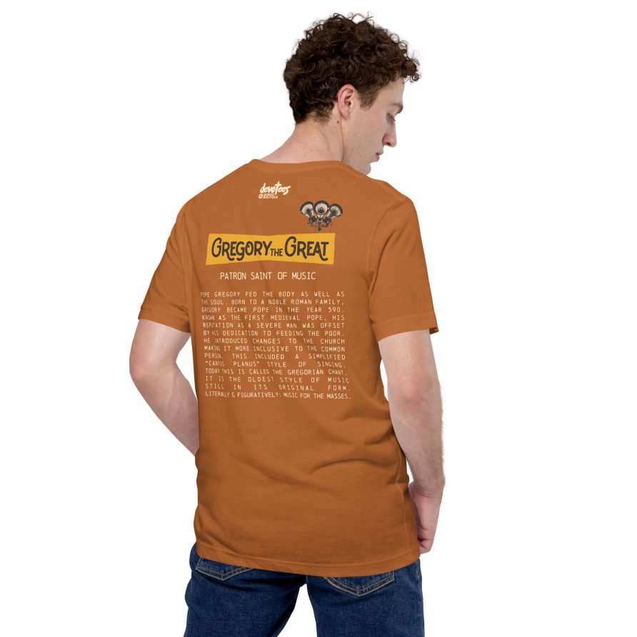 Gregory the Great Unisex t-shirt - TOAST - Image 3
