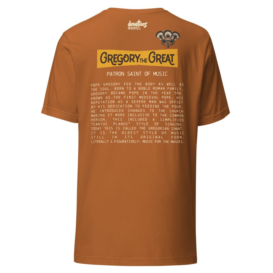 Gregory the Great Unisex t-shirt - TOAST - Image 5