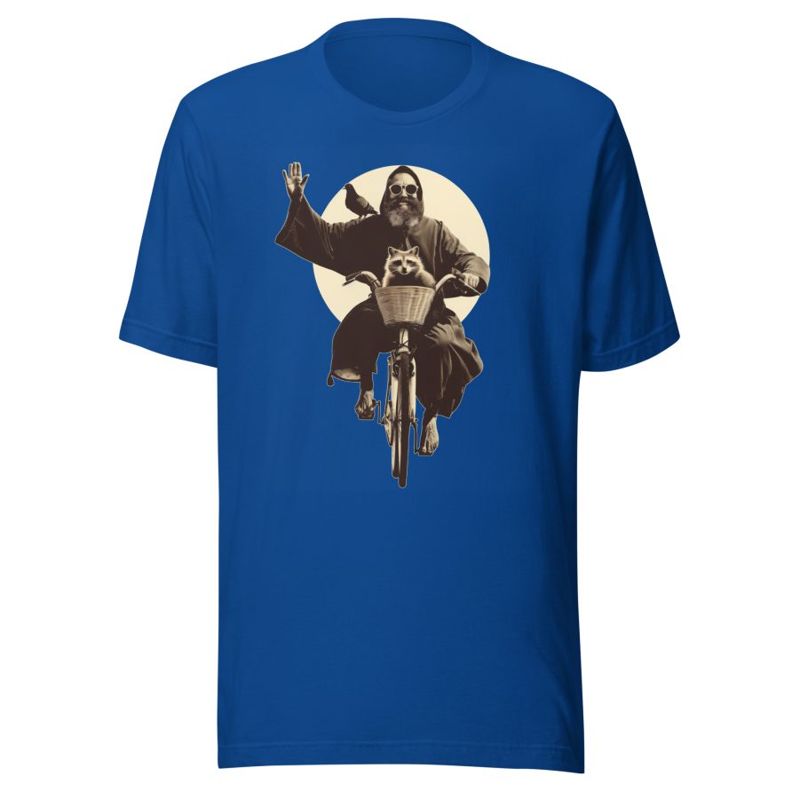 St. Francis Unisex t-shirt - TRUE ROYAL