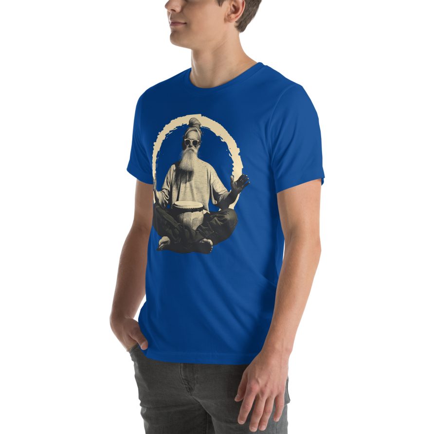 Paul the Hermit Unisex t-shirt - TRUE ROYAL - Image 2