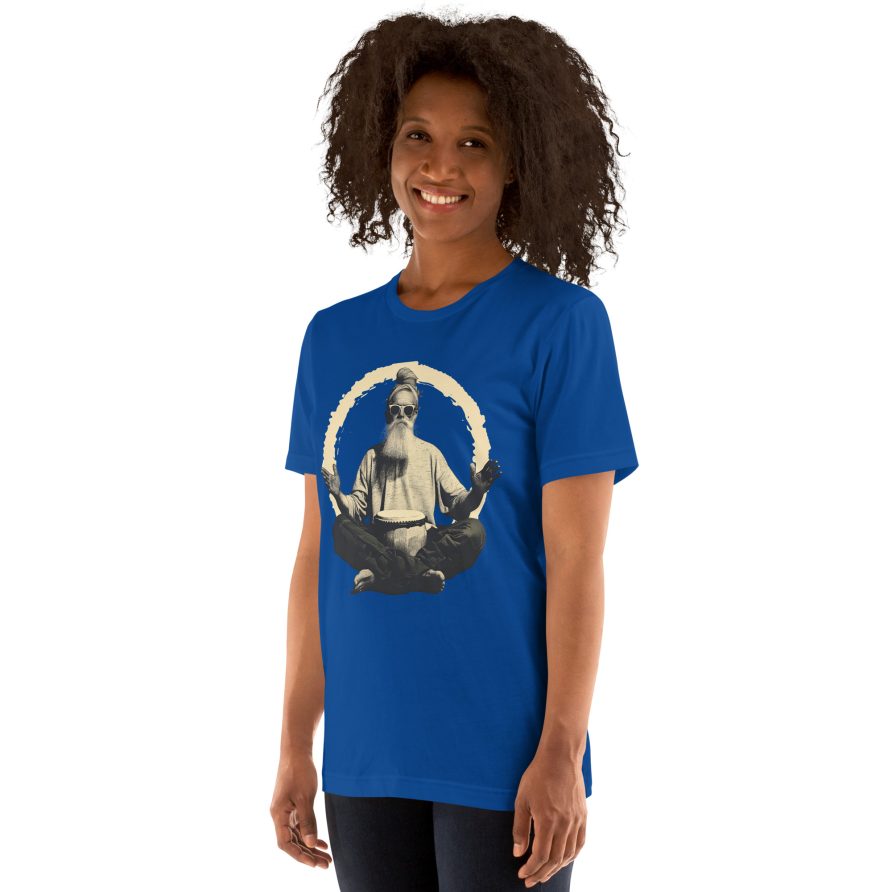 Paul the Hermit Unisex t-shirt - TRUE ROYAL - Image 4