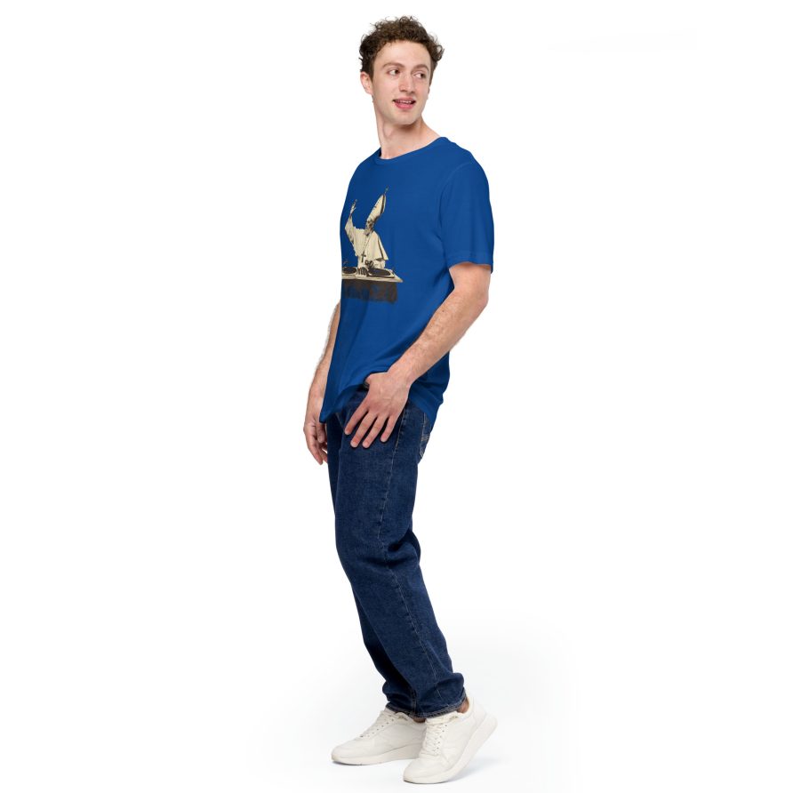 Gregory the Great Unisex t-shirt - TRUE ROYAL - Image 2