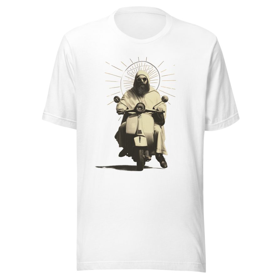 St. Christopher Unisex t-shirt - WHITE - Image 5