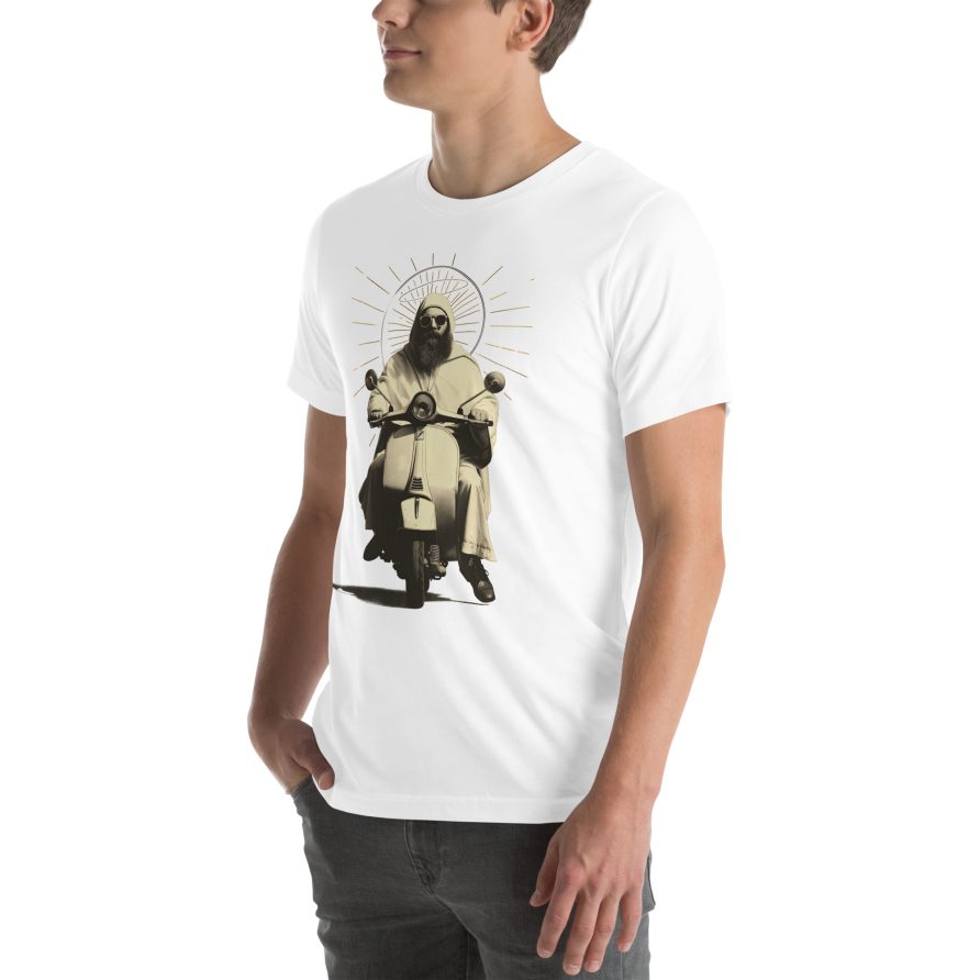 St. Christopher Unisex t-shirt - WHITE - Image 2