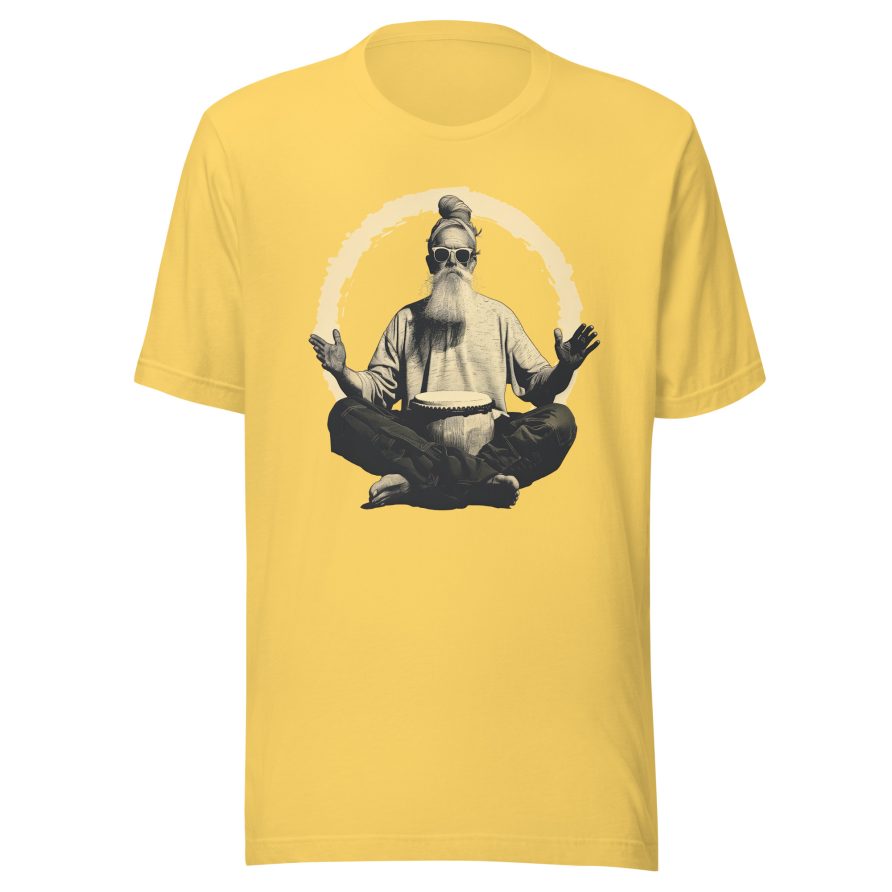 Paul the Hermit Unisex t-shirt - YELLOW