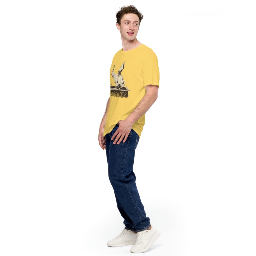 Gregory the Great Unisex t-shirt - YELLOW - Image 2
